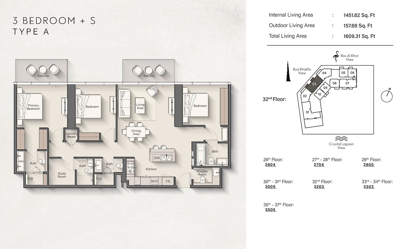 3 Bedroom
